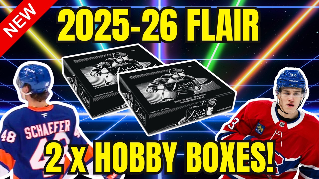 🚨NEW🚨FLAIR HOCKEY IS BACK… and it’s INCREDIBLE! | 2 Hobby Box Opening
