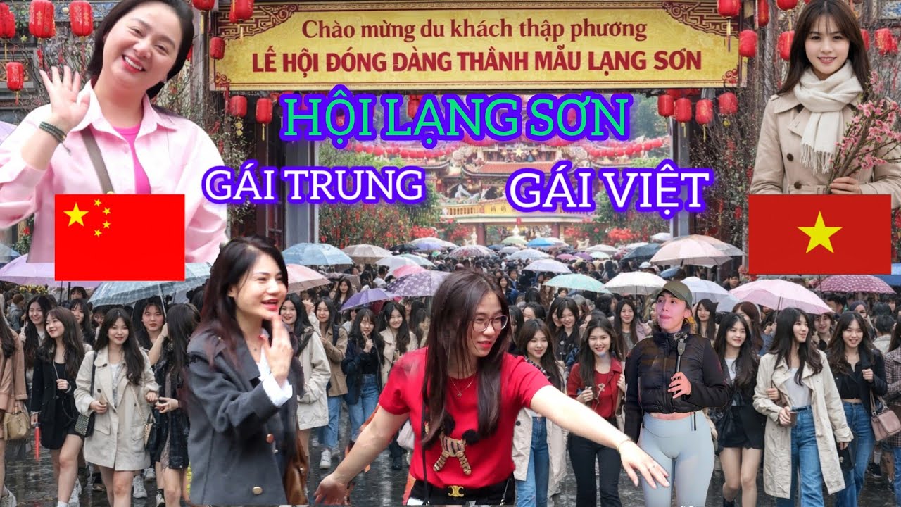 GÁI XINH TRUNG QUỐC ÙN ÙN KÉO ĐẾN HỘI ĐỒNG ĐĂNG ĐỀN MẪU LẠNG SƠN / NGUYỄN LỢI TV 