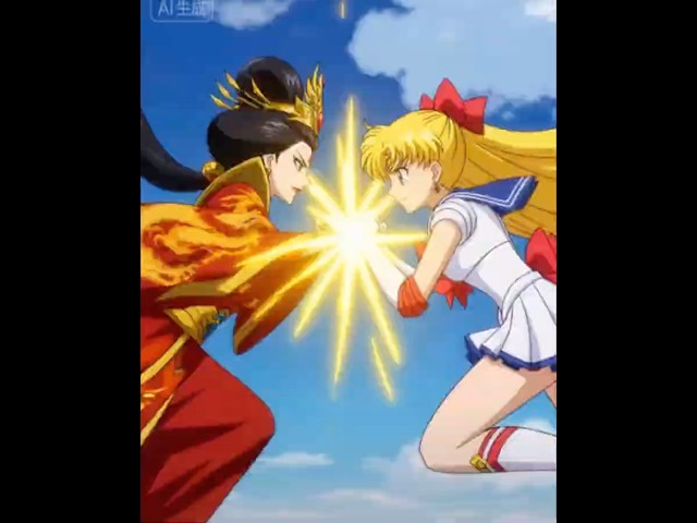 宇嫻AI教育企業社 - 動漫版的武則天跟美少女戰士決鬥