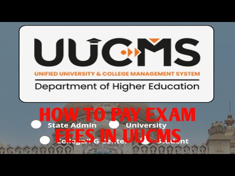 How to pay exam fees in UUCMS