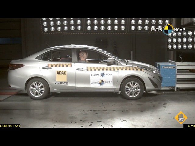 Video: Toyota Yaris + 2 Airbags