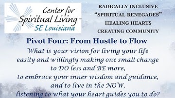 Four Pivots: Pivot Four: From Hustle to Flow Sunday Service