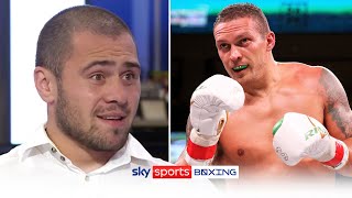 He trains in his underpants! 😆🩲| Dave Allen on sparring Usyk & his fight prediction