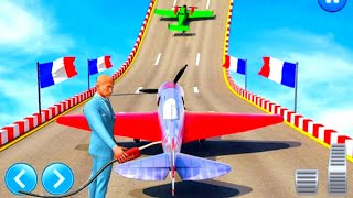 Plane Stunt Racing Plane Game #1 - Impossible Stunt Racing games - Android Gameplay screenshot 4