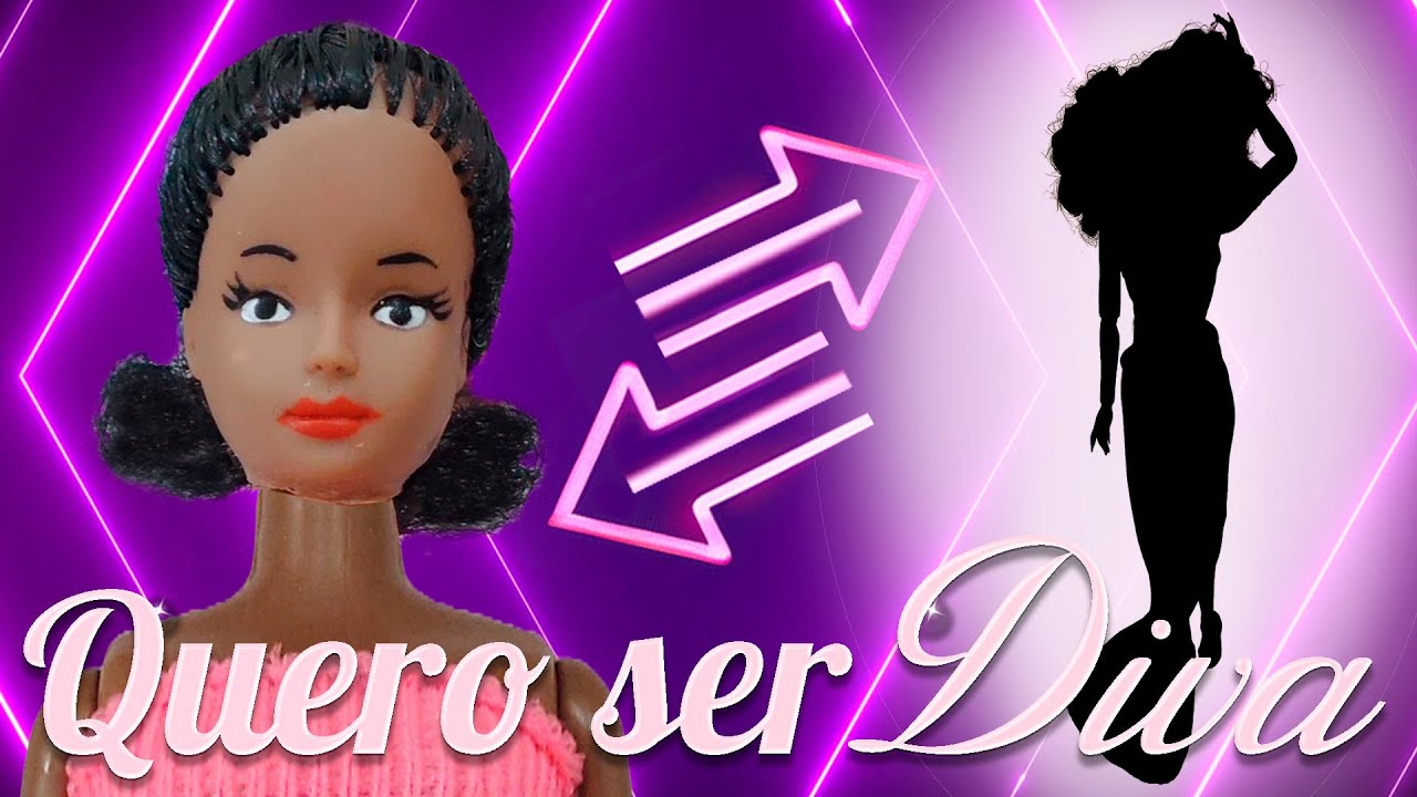 TRANSFORMANDO uma boneca tipo Barbie genérica em DIVA | série Quero ser Diva EPISÓDIO 5