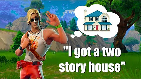 Guy tries to impress me in Fortnite lol