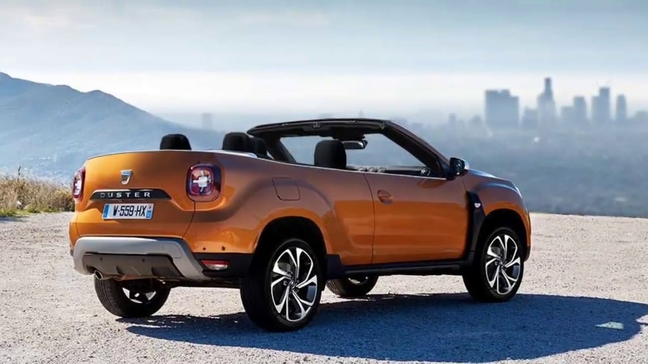 DACIA DUSTER COUPE  CABRIO 2022 Made Romania YouTube