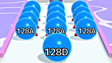 Ball Run 2048 Infinity Mode Android iOS Gameplay Part - 25 | Ball run infinity by VDS Gameplays