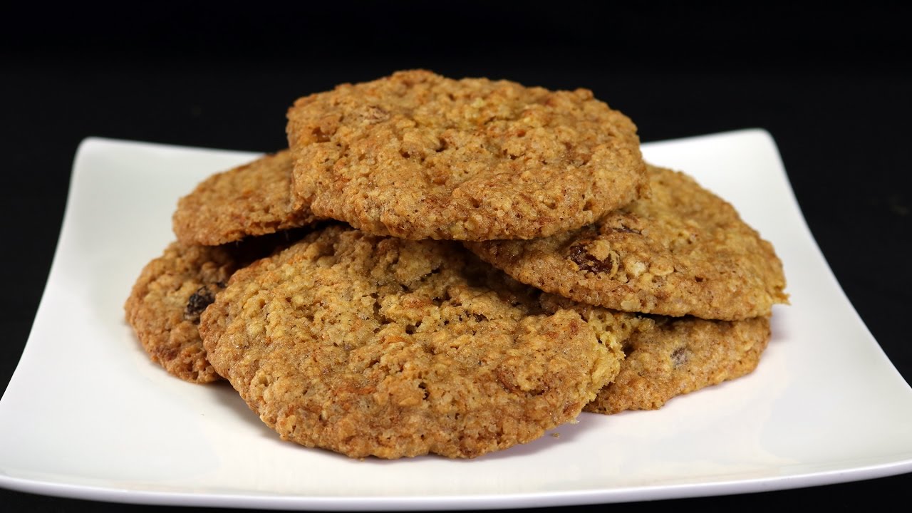 Carrot And Oatmeal Cookies