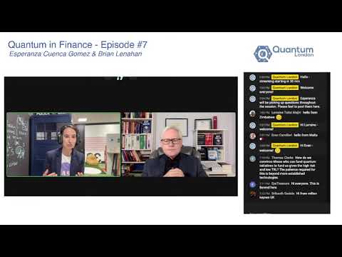 Quantum in Finance: Esperanza Cuenca Gomez v rozhovoru s Brianem Lenehanem