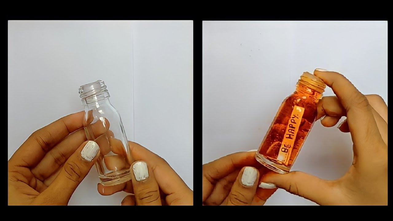 DIY message bottle How to make message bottle DIY mini love message bottle Message in a DIY message bottle How to make message bottle DIY mini love message bottle Message in a