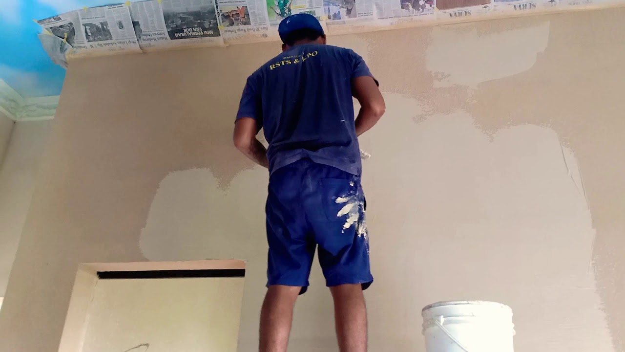 Tukang cat rumah cara mengatasi  dinding tembok  rusak dan  
