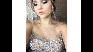 은빛 반짝이는 프롬 메이크업 튜토리얼 | MakeupBySaraStoy screenshot 3