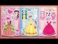 Dán hình búp bê công chúa thay quần áo và đeo giày - Sticker doll so cute (Chim Xinh)