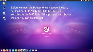 TBS IPTV External Network Settings