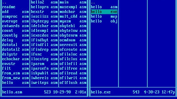 Компилируем в Turbo Assembler "Hello, World!" под DOS.