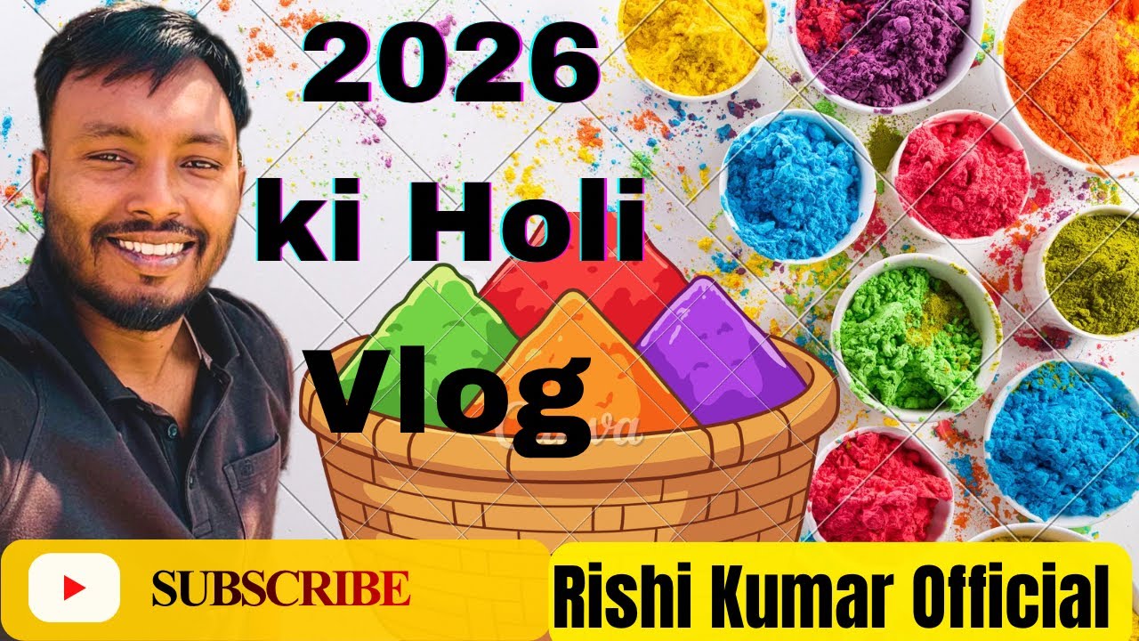 2026 Ke Holi Ke Maza ? 🌈|| इस बार होली तो गर्दाफाड़ होली होगी || Rishi Kumar Official 