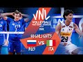 RUS vs. ITA - Highlights Week 5 | Men's VNL 2021