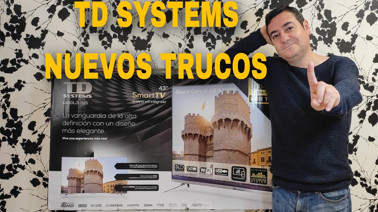 TD Systems - Smart TV Hey Google Official Assistant - Televisores