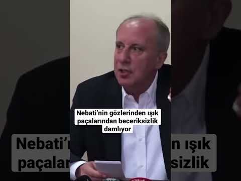 Muharrem İnce: Gözlerinden