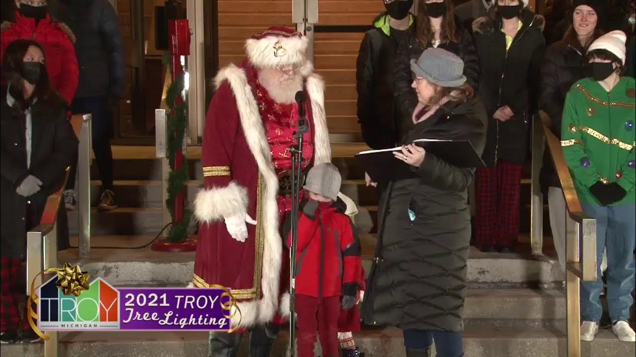 2021 City of Troy Tree Lighting Ceremony YouTube
