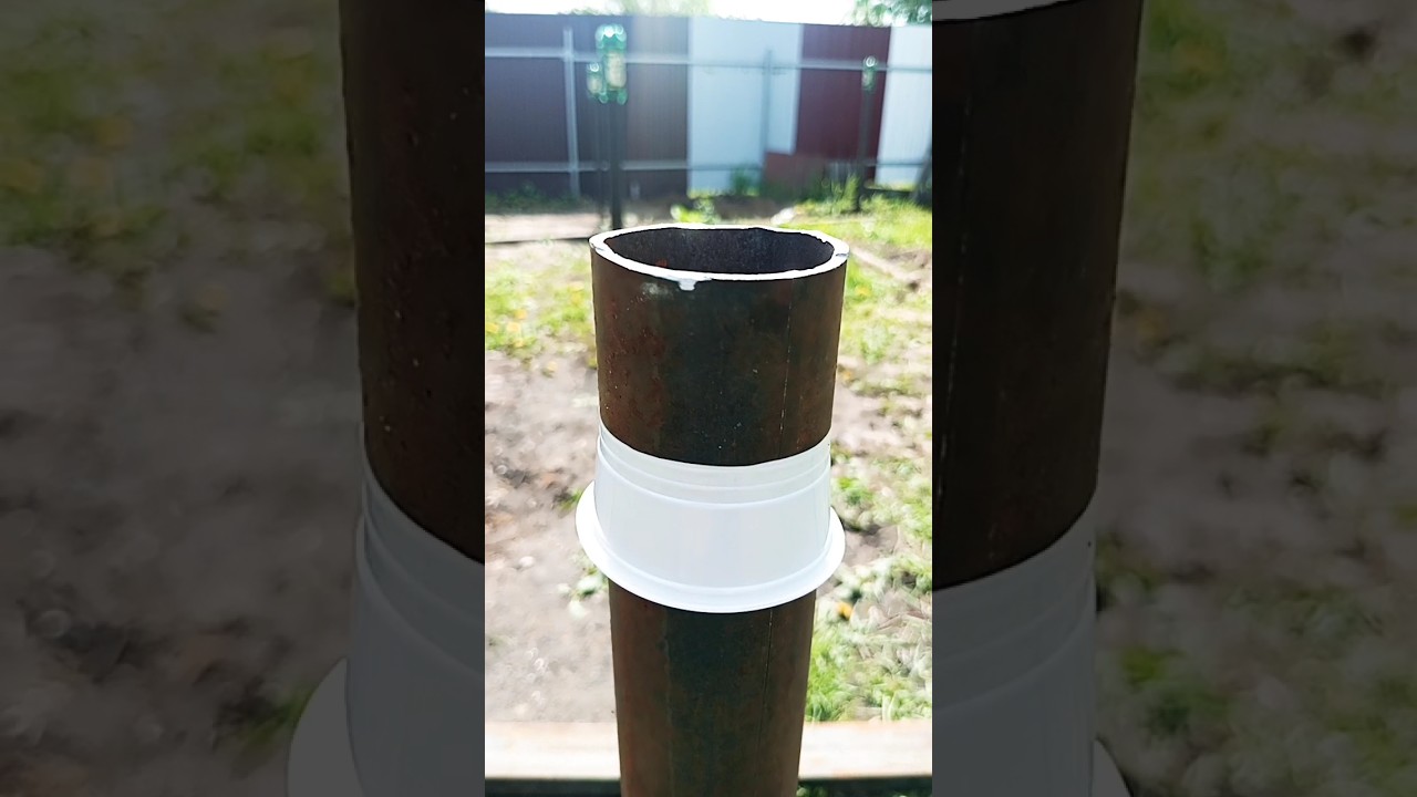 как ровно отрезать винтовую сваю - YouTube