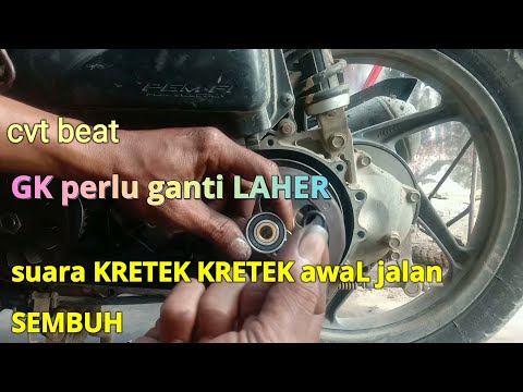 suara KRETEK KRETEK di cvt saat awal jalan atau jalan pelan.. tips memperbaiki tanpa ganti