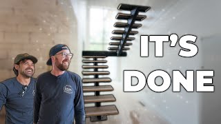 THE INSTALL - Giant Mono Stringer Staircase Build (Part 3)