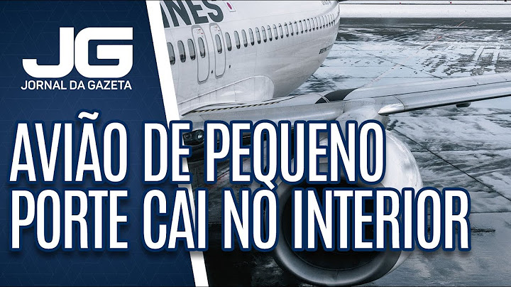 Avião de pequeno porte cai e mata sete pessoas no interior de São Paulo