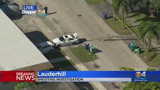 Lauderhill Police Investigating A Shooting