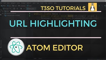 How to Turn Off URL Highlighting in Atom