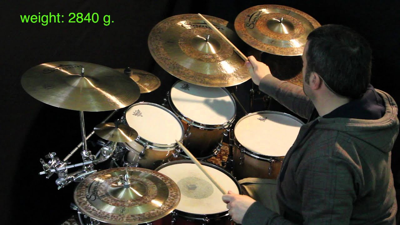 Samsun S-Raw Halo Medium Thin Ride 22"  weight: 2840 g.