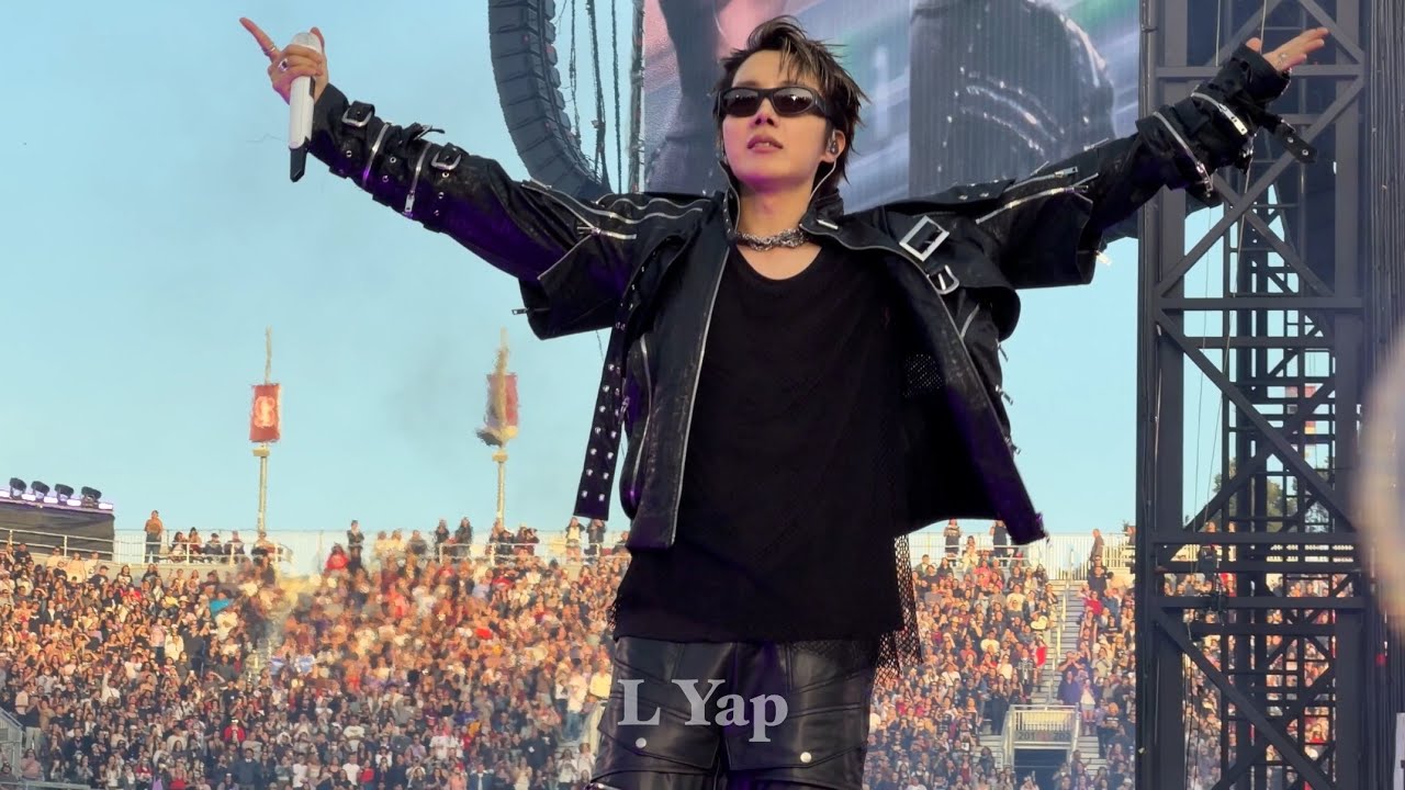 BTS - Like Animals, FAKE LOVE (Remix) 4K Fancam @ BTS World Tour