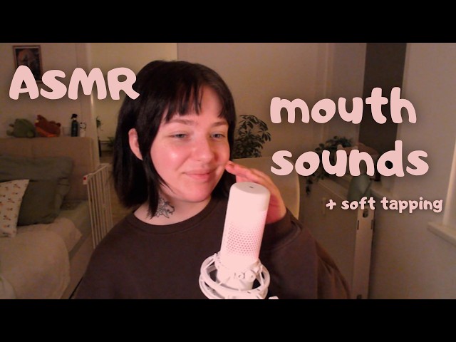 ASMR Softest Mouth Sounds & Gentle Tapping | No Talking
