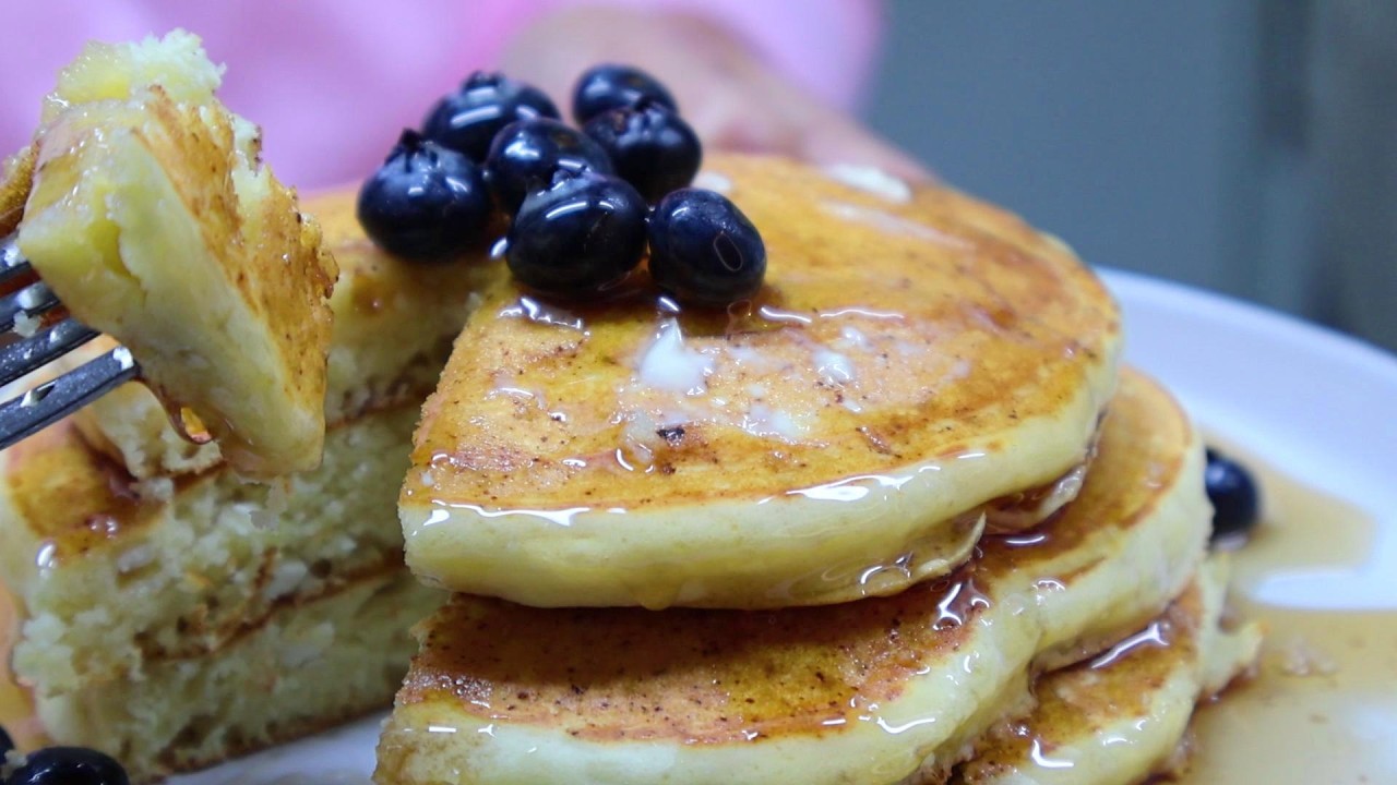 Hotcakes de Ricota o Requesón | Me llevo Años Perfeccionar esta textura, #dulce  #recipe  #pancake