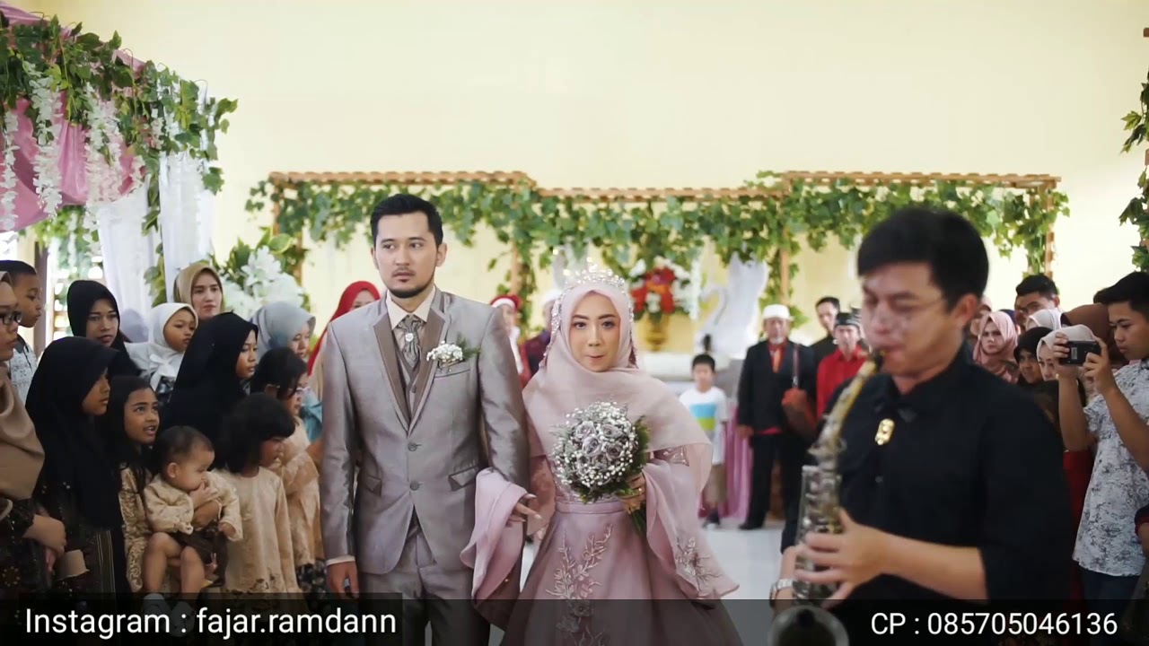 Wedding entrance / kirab saxophone by Fajar Ramdan YouTube