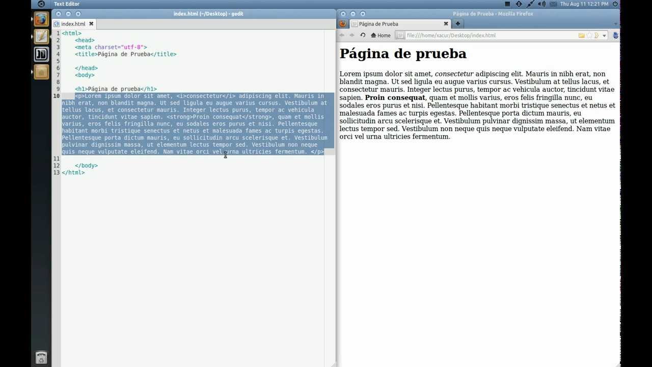 HTML Tutorial básico - (2) Estructura básica de una página web (Español ...