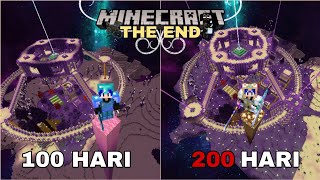 200 HARI DI MINECRAFT TAPI THE END ONLY