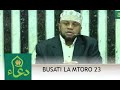 Live busati la mtoro na shk mohamed kusoma   mafunzo kutoka kwa mkataba wa hudaibiya  2024 23