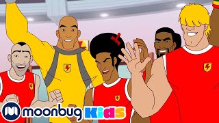 SUPA STRIKAS  S04 E45  Cuju Be Loved | Football Cartoon | MOONBUG KIDS  Superheroes