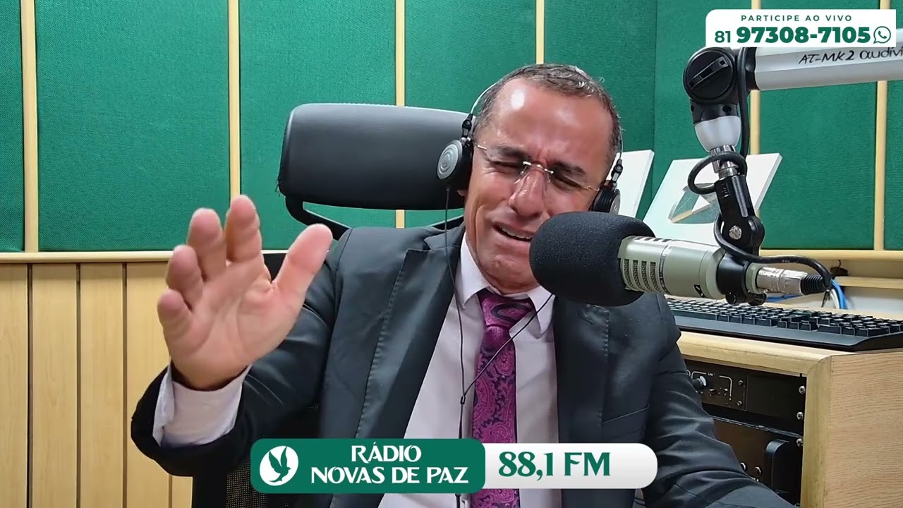 Pr Rejanildo Paulino  MOMENTO DA ORAÇÃO | Rádio Novas de Paz