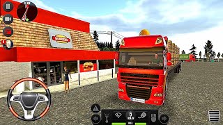 Trò chơi lái xe tải chở rơm | Truck Simulator europe | NTB gameplay screenshot 2
