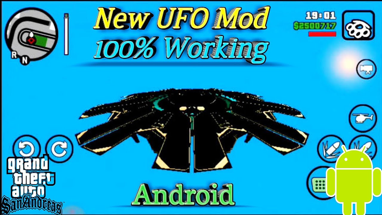 Gta San Andreas UFO Mod Android | Gta San Andreas UFO Mod | Gta Sa ...
