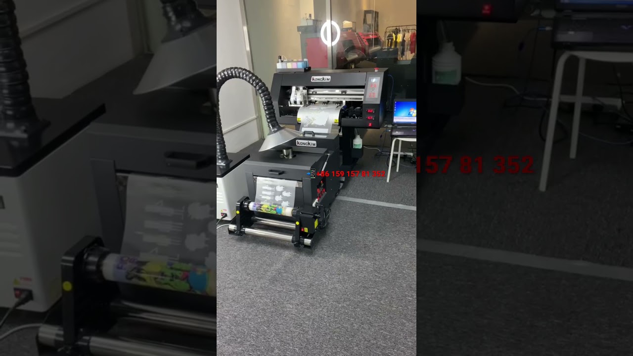 Home Use DIY 300mm 30cm DTF Direct to PET film Digital inkjet A3 DTF printer