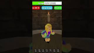 IPHONE VS ANDROID POLICE PRISON RUN! 6 #gameplay #robloxobby #barryprisonrun #shorts