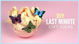 Hey guys! today i will show you 5 super easy & quick to create last
minute diy gift ideas everyone can make in about minutes as a
christmas or birthday gif...