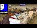 GOODWILL FURNITURE SOFAS ARMCHAIRS TABLES HOME DECOR - SHOP WITH ME SHOPPING STORE WALK THROUGH 4K