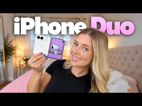 iPhone Duo Unboxing! 😍 Testing All the New Features + First Impressions