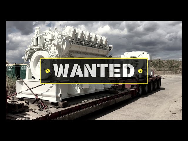 SETCO2020- WANTED - DIESEL + HFO GENERATORS | FIREPUMPS | DIESEL ENGINES | WATER PUMPS & COMPRESSORS