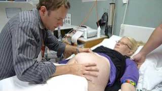 External cephalic version (ECV) to turn a breech baby